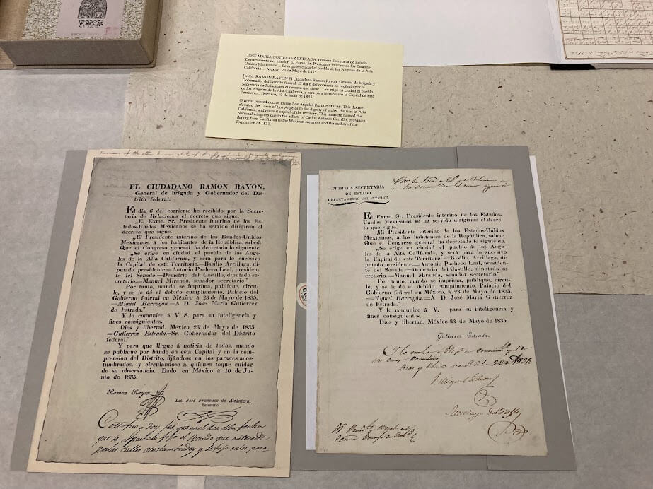 California's Mexican Archives